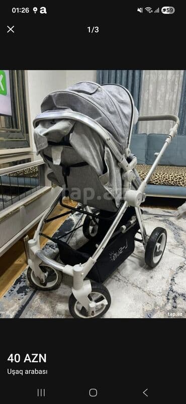 yoda oyuncaq qiymeti: Klassik gəzinti arabası, İşlənmiş, Yaş: 30 ay, Ünvandan götürmə — 2