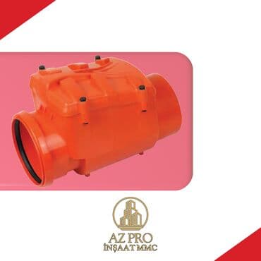 şu çəni: Tullantı su əks klapanı Suvarma, suyun çəkilməsi və drenaj — 10