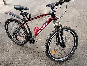 velosiped qiz: START dağ velosipedi - Çərçivə: yüngül alaşımlı, 26” təkərli, idman — 1