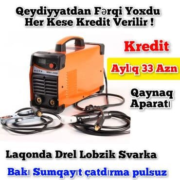 ikinci əl moyka: Yeni Qaynaq aparatı Pulsuz çatdırılma, Kredit var — 1