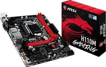 dvidi: Ana Platası MSI H110M GAMING, İşlənmiş — 2