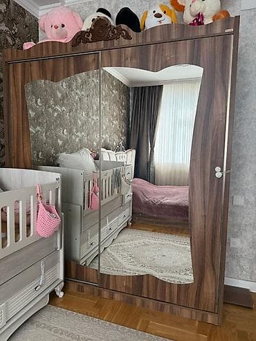 uşaq çarpayıları dolabla: Oğlan və qız üçün, Beşik — 4