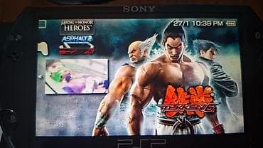 playstatio: PSP Go satılır. Konsol çox səliqəli istifadə olunub və tam işlək — 3