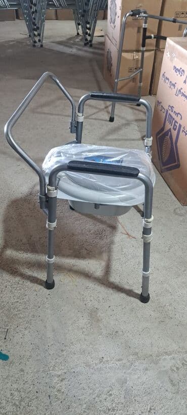 унитаз для инвалидов переносной: Əlil xesteler üçün sanitar qovşağı (Unitaz) ☑️120kiloqrama qeder — 5