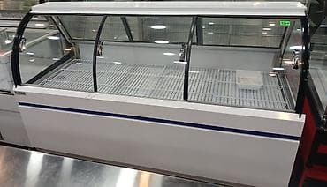 Dərin dondurucular: Vitrin tipli soyuducu vitrin - Ön və yan tərəfləri tam şüşəli — 1