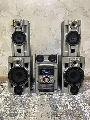 komputer notebook: Sony mini Hi-Fi musiqi sistemi – tam komplekt Xüsusiyyətlər: - Əsas — 1