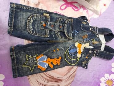 kişilər üçün cins kostyumlar: Джинсы, Унисекс, 9 - 12 мес., Mothercare — 6