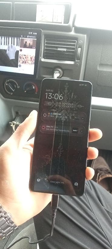 Redmi Note 13, 256 GB, rəng - Qara, Sensor, Barmaq izi, İki sim kartlı