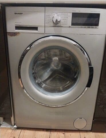 Paltaryuyan maşın Sharp, 6 kq, İşlənmiş, Avtomat, Qurutmasız, Ünvandan götürmə lalafo.az -da Paltaryuyan maşın Sharp, 6 kq, İşlənmiş, Avtomat, Qurutmasız, Ünvandan götürmə