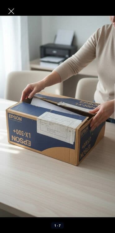 Epson LX‑300+ matris printer - Model: Epson LX‑300+ - Növ: 9 iynəli