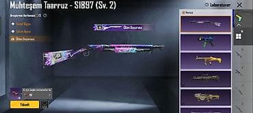 a klass saatlar: PUBG Mobile hesabı – yüksək səviyyəli kozmetik kolleksiya - Səviyyə — 4