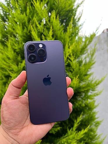 mac pro: IPhone 14 Pro Max, Deep Purple, Face ID — 6