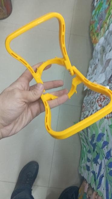 Швабры: Mop paçası üçün plastik tutacaq/çərçivə - Material: möhkəm, yüngül — 1