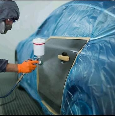 demir qapllar: Afdo malyar, Rəngləmə detal dıyişmə paslanmış hissələrin bərpası — 1