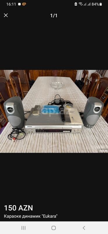 Фото и видеокамеры: Karaoke sistemi “Eukara” Komplekt: - “Eukara” karaoke pleyeri — 1