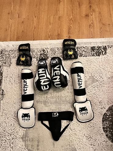 Dəbilqələr: Venum döyüş dəsti – MMA/Muay Thai/boks üçün tam avadanlıq Komplektə — 1