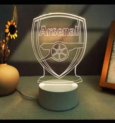 Futbol suvenir hədiyyəlik İşıqlı suvenirFutbol komandalarının işıqlı — 1