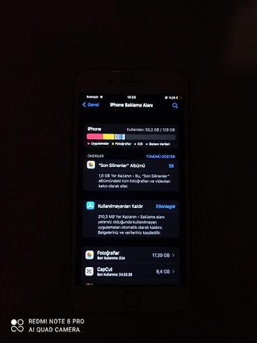 dubay iphone satisi: IPhone 7 Plus, 128 GB, Qırmızı, Barmaq izi — 5