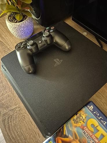 pleystation 3: Sony PlayStation 4 Slim oyun konsolu komplekti Xüsusiyyətlər: - — 2