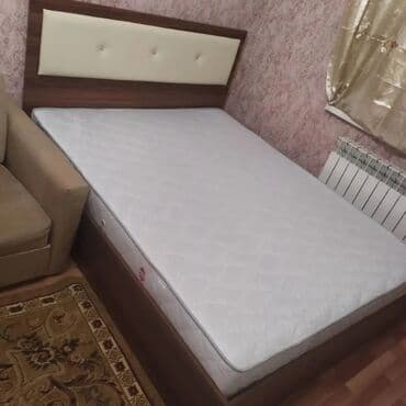 ikinci əl matraslar: Двуспальная кровать, Без подьемного механизма, Бесплатный матрас, Без выдвижных ящиков, Россия — 7