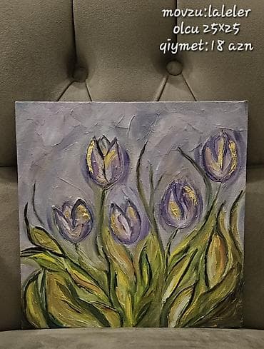 ayaq sekilleri: Rəsm əsərləri – əl işi 1) Mövzu: Ay - Dairəvi teksturalı tablo — 10