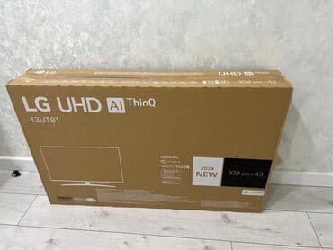 Televizor LG 43UT81 Model: LG 43UT81 İstehsal ili: 2024 Ekran ölçüsü