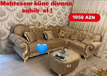 leyla mebel: Künc divan, Yeni — 1