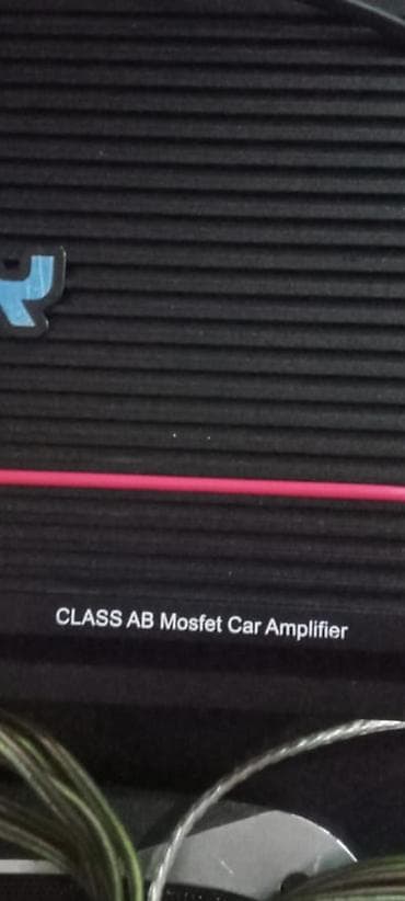 ses güçlendirici: FOR-X XAE-804 avtomobil gücləndirici Şəkilində bütün göstəricilər var — 5