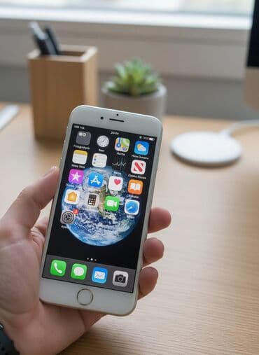 iphone 5c almaq: IPhone 6, 64 GB, Rose Gold, Barmaq izi — 4