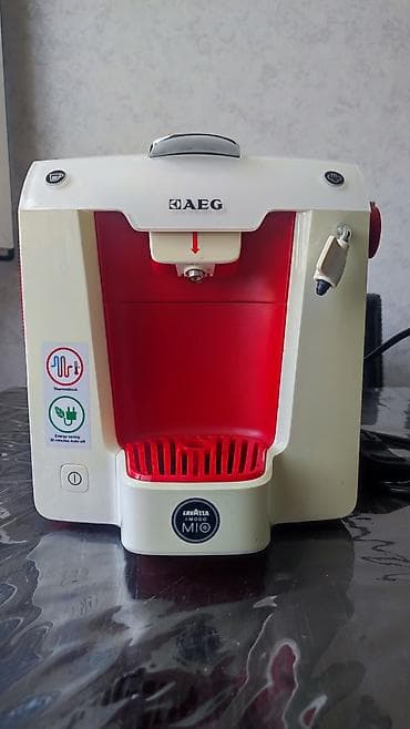 sud seperatoru: AEG Lavazza A Modo Mio kapsul qəhvə aparatı - Model: AEG LMS1000RE — 1