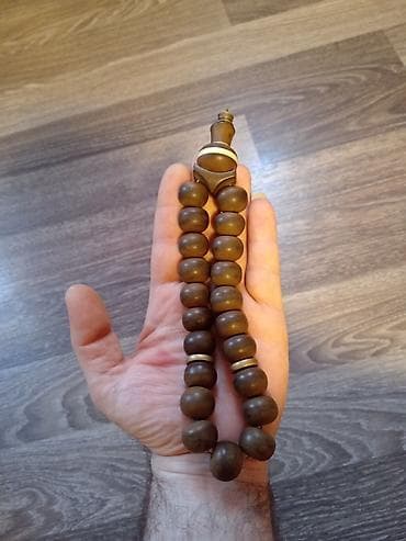 gumus tesbeh: İbonit tesbeh qedimidi — 1