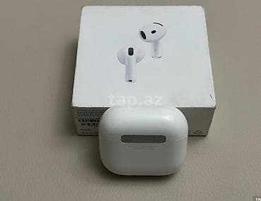 marshall qulaqliq: AirPods 4 USB C Son model. Əla vəziyyətdədir, az istifadə olunub — 3