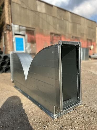 Вентиляционные трубы: Havalandırma sistemi üçün galvanizə olunmuş metal hava kanalı – xüsusi — 2