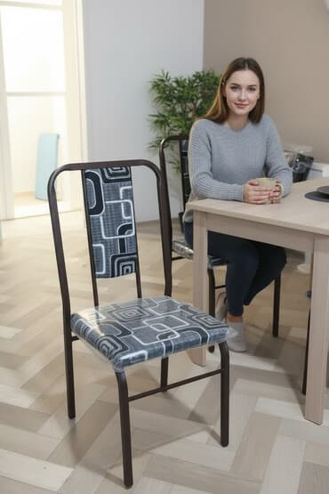 деревянный кухонный стол: Новый, Простой стул, Кожа, Азербайджан — 1