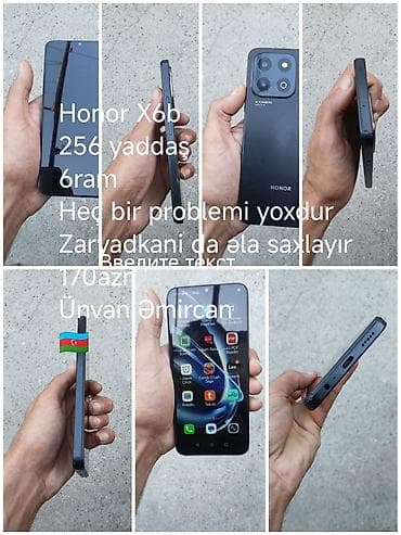 honor 8 s: Honor X6b, 256 GB, rəng - Qara — 1