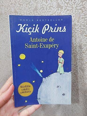 Məhsul: Kitab – “Kiçik Prins” Müəllif: Antoine de Saint-Exupéry Dil