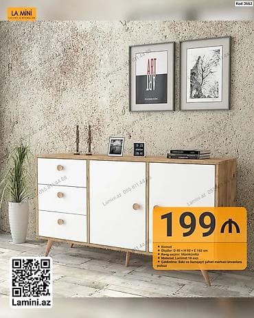 Komodlar: Komod – LA MINI - Model kodu: 3663 - Ölçülər: dərinlik 40 sm × — 1