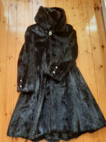 İdman geyimləri: Kürk, Massimo Dutti, 5XL, rəng - Qəhvəyi — 1