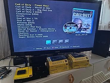 PlayStation 2 SLIM komplekti Salam eziz PlayStation 2 heveskerları