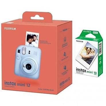 mini ats: Fujifilm Instax Mini 12 + Instax Mini Film (10 poz) Məhsul təsviri: - — 1