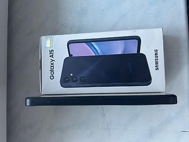 ipad mini a17 pro: Samsung Galaxy A15, 128 GB, rəng - Göy, Zəmanət, İki sim kartlı, Face ID — 5