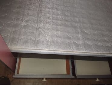 двухъярусные кровати в рассрочку: Oğlan və qız üçün, Çarpayı, Matras ilə, Siyirməli, MDF — 3