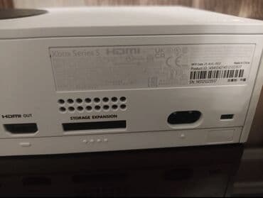 вытяжка с рециркуляцией: Məhsul: Xbox Series S konsolu (ağ korpus, qara havalandırma paneli — 8