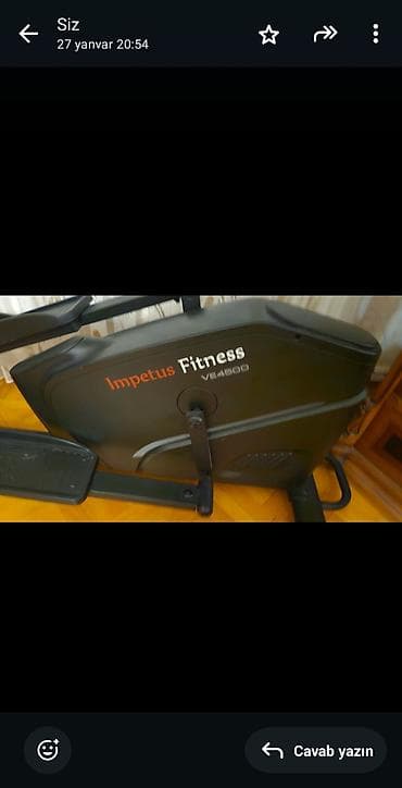 Impetus Fitness VE4500 eliptik trenajor - Marka/model: Impetus — 3