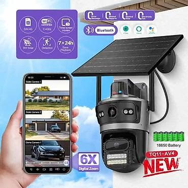 osmo kamera: Günəş panelli ağıllı təhlükəsizlik kamerasi - 4G SIM dəstəyi və 2.4 — 1