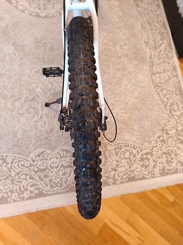 volta vsx: ISMA Akkord MTB velosipedi - Çərçivə: alüminium, ağ-yaşıl-qara — 4