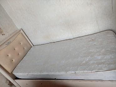 İşlənmiş, Təknəfərlik çarpayı, Matrassız, Siyirməsiz — 8