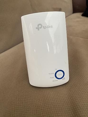 sazz internet ayliq odenis: TP-Link 300Mbps wi-fi artirici sadece toka taxilib telefon uzerinden — 1