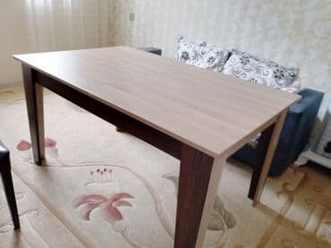 Qonaq masası, Qatlanan, Laminat, Dördbucaq masa