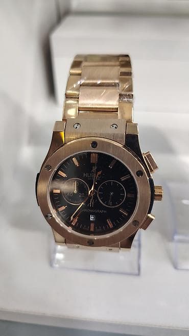 cib saati: Patek Philippe üslubunda kişi qol saatı - Korpus rəngləri: qızılı — 7